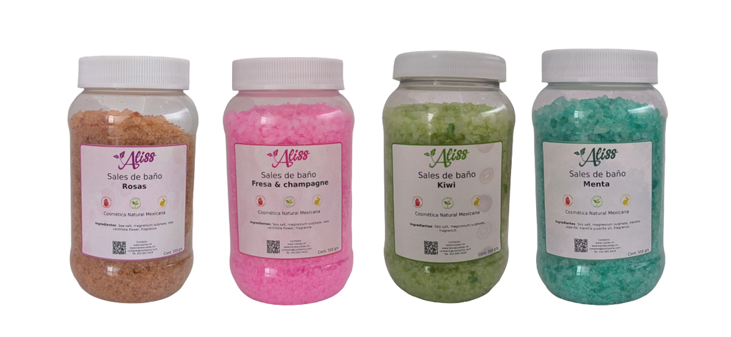 Sales de baño 900 gramos